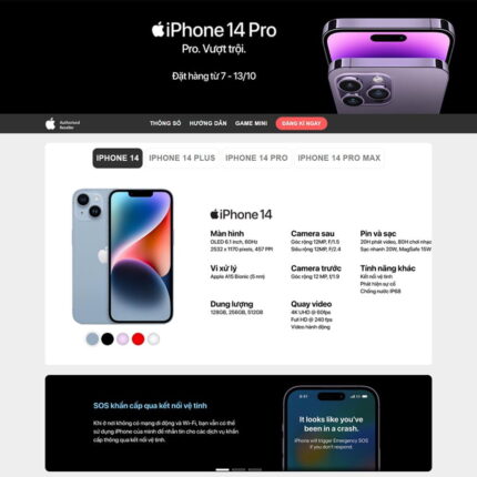 Theme WordPress bán Iphone 02