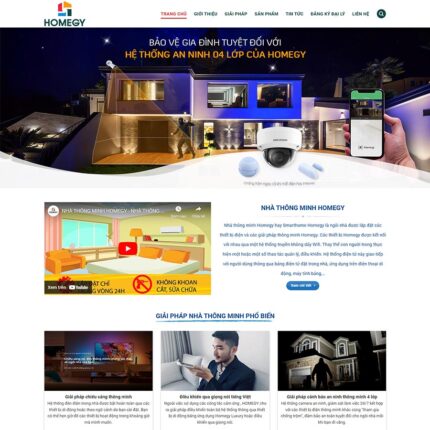 Theme WordPress nhà thông minh, smarthome 02